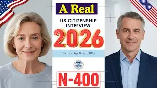 Real U.S. Citizenship Interview 2026 &ndash; 60+ Year Old Applicant &ndash; Passed with Confidence! #n400