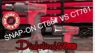 FIRST LOOK SNAP-ON BRUSHLESS CT861 vs CT761 #Snapon #tools