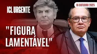 ICL URGENTE  - 16/10/25 - DEFENSOR DE BOLSONARO, FUX SE ISOLA NO STF E VIRA ALVO DE GILMAR MENDES