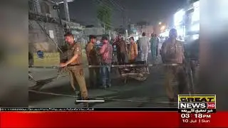Lahore City Division Police blockade to secure the moon night and Eid festivities