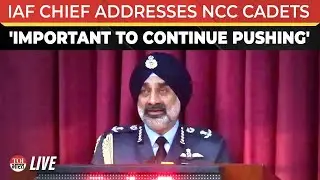 LIVE | Air Force Chief AP Singh Addresses NCC Cadets At Republic Day Camp 2026 In Delhi
