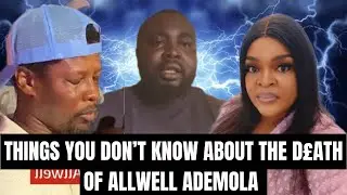THINGS YOU DONT KNOW ABOUT THE D£ATH OF ALLWELL ADEMOLA |Yoruba Movie 2025 Drama