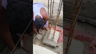 Column Starter Centre Layout work#buildingconstruction #work #shortvideo