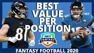 2020 Fantasy Football - Biggest VALUE PICK At Each Position