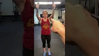 Safe Anterior deltoid & long head biceps conditioning : light weight, deep burn with #3 dumbbells