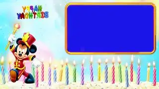 HD happy birthday chroma key || Editing Stuff || 06