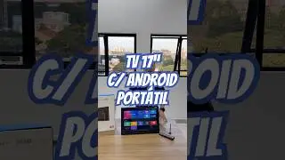 KP-TV17 Monitor LCD 17,3'' Polegadas Android 14 com Tv Digital Integrada Bivolt Knup