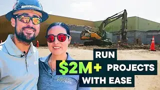 How to Effectively Manage $2M+ Construction Projects (and Scale Your Business)