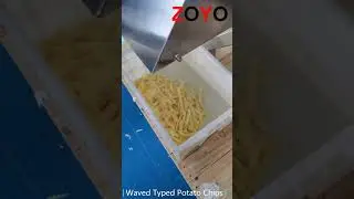 Waveshape Typed Potato Chips Cutting