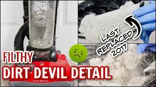 ПОДРОБНЕЕ О ПЫЛЕСОСЕ FILTHY DIRT DEVIL | КАК ЧИСТИТЬ ПЫЛЕСОС DIRT DEVIL | СУПЕРУДОВЛЕТВОРИТЕЛЬНЫЕ...
