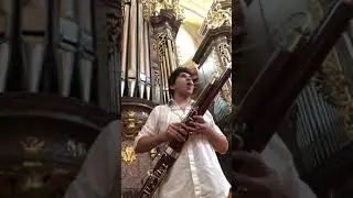 Eugene Bourdeau &ldquo;Premier Solo pour basson et piano&rdquo; (organ version)