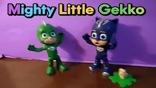 PJ Masks Могучий маленький Гекко! - Видео с игрушками PJ Masks на английском языке