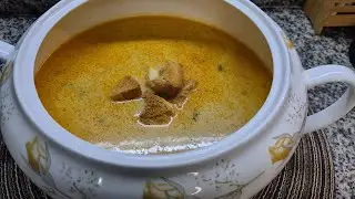 شوربة الدجاج بالذرة والشوفان، شوربة صحية ولذيذة لأيام الشتاء - Chicken Corn Oatmeal Soup
