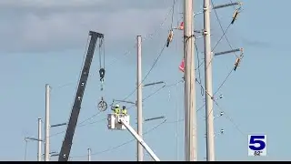 AEP transmission project underway at South Padre Island
