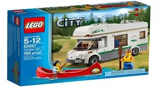 Lego City 60057 Camper Van   Lego Speed Build