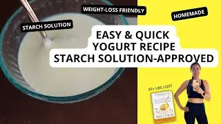 YOGURT RECIPE, STARCH SOLUTION BREAKFAST IDEAS, DR MCDOUGALL DIET, WFPB, OIL FREE RECIPES