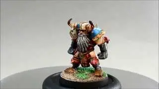 RN Estudio   THE ULTIMATE CHAOS DWARF TEAM  Dawrf  1    Fantasy Football Blood Bowl   Meiko Miniatur