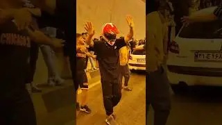 IRAN🇮🇷Peoples Happiness🕺🏻,Last days of summer in chalus tunnel #iran #dance #happiness #summer