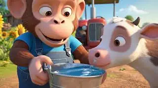 Cute Monkey King&rsquo;s Farm Adventure: Heroic Animal Rescues & Fun Farming Life!