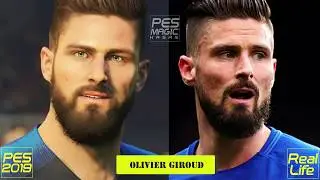 PES 2019 vs Real Life Players Faces