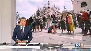 Tg5 ore 13. Indagine CNA: per il prossimo weekend si registra il 