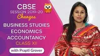 Padhaakoo | CBSE 2019-20 Changes | Class XII | Commerce