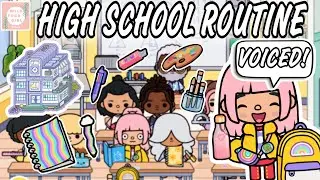 ШКОЛЬНАЯ ПОВСЕДНЕВНАЯ ДЕЯТЕЛЬНОСТЬ ОК-СТРИТ 🏫🤩 *ОЗВУЧЕНА* 🔈 МИР TOCA LIFE 🌎