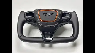 Mustang Mach-E Yoke steering wheel review