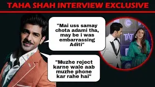 Taha Shah Interview Did Aditi Rao insulted Taha on Red carpet ? Shermin Trolling. New Projects