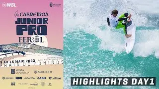 Highlights: Competition Gets Underway at the Cabreiroa Junior Pro Ferrol!