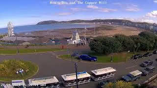 Llandudno North Parade from  Min y Don Guest House / Copper Mill Bar