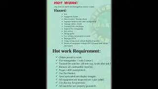 Hot Work Safety | Hot Work Hazard