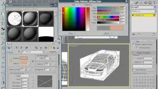 Создание авто в 3ds Max часть 4