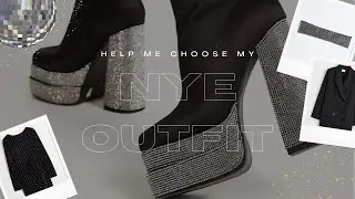 Help me choose an outfit for NYE 🪩🖤