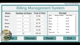 How to Create a Billing System Project in Visual Basic .NET - Part 1 of 3