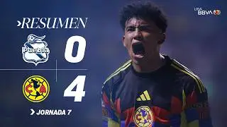 PUEBLA 0-4 AM&Eacute;RICA | El Ave gole&oacute; en su visita al Cuauht&eacute;moc | Con M&eacute;xico C26