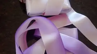 tingimento de fita de cetim artesanal