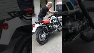 BMW R80G/S - first start