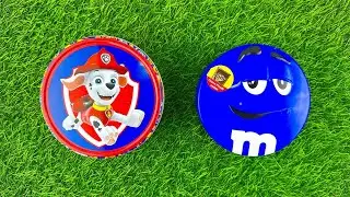 Candy Lovers Dream! ASMR Unboxing of Skittles & M&M's | Colorful Tins and Satisfying Sounds Revealed