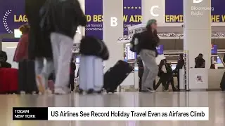 US Airlines See Record Holiday Travel