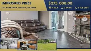 Active in 1261 Alden Drive, Augusta, GA 30906 Contact me for a showing!