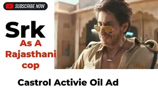 SHAHRUKH KHAN NEW AD AS RAJSTHANI COP FUNNY 😂😂😂 AD