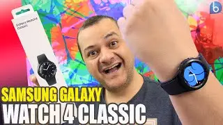 GALAXY WATCH 4 CLASSIC - Mudou TUDO | Agora com Android Wear e NOVOS RECURSOS! Unboxing / Impressões