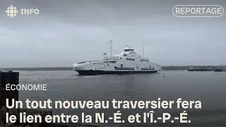 Un nouveau traversier fera le lien entre la Nouvelle-&Eacute;cosse et l'&Icirc;le-du-Prince-&Eacute;douard