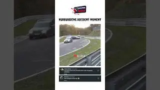 AUDI ! Nurburgring Big Crash 💥 pt.3 #n&uuml;rburgring #shorts