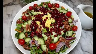 &ldquo;ASMR Salad Mukbang 🥗 Crunchy, Fresh & Relaxing Eating Sounds | Day 27 Raw Vegan 🌱&rdquo;