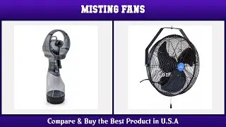 Top 10 Misting Fans to buy in USA 2021 | Price & Review