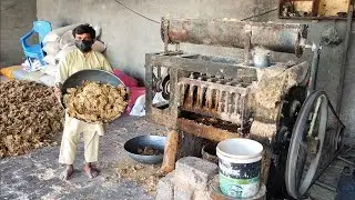 How to make Khal Banola or Cotton Seed Cake Complete process. nafis kimat