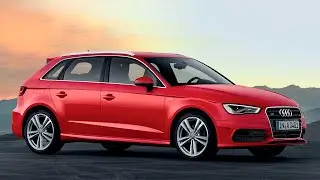 Audi A3 2012 S-line TFSI Quattro в шикарном цвете Misano Red