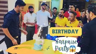 Surprise birthday party for my husband at 12 am 🎉😍
